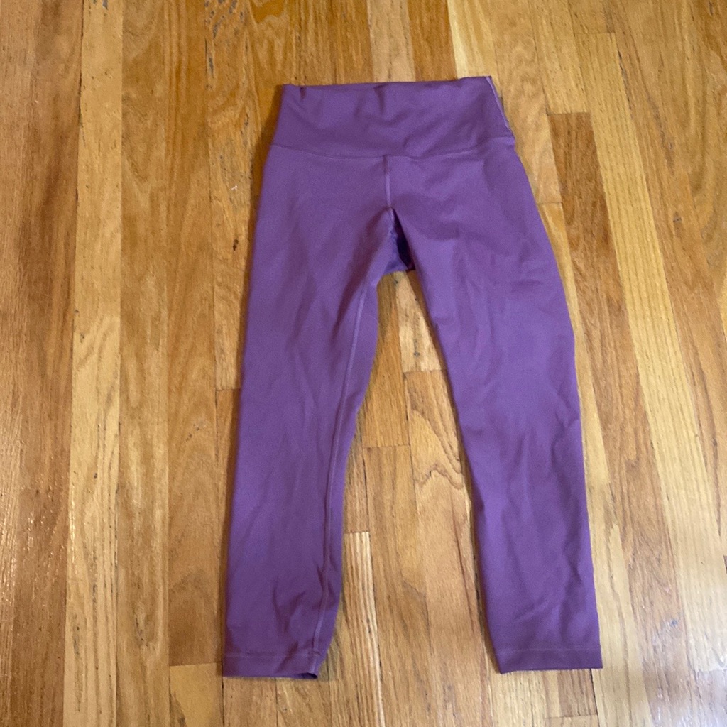 Lululemon Wunder Train Crop Leggings
